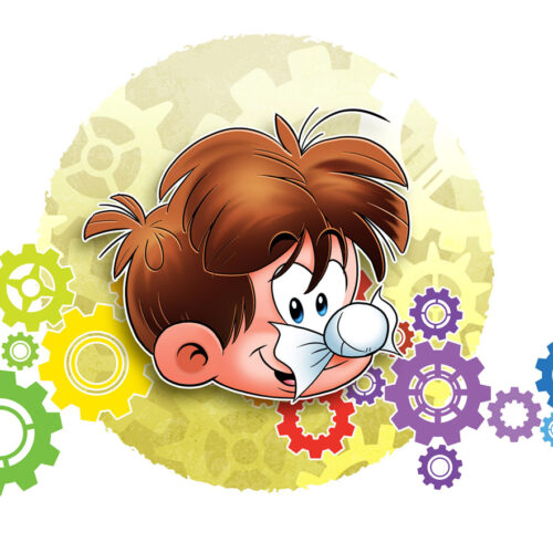 Kako nastane ilustracija? Ilustracije v nastajanju – Osel na ledu / time elapse